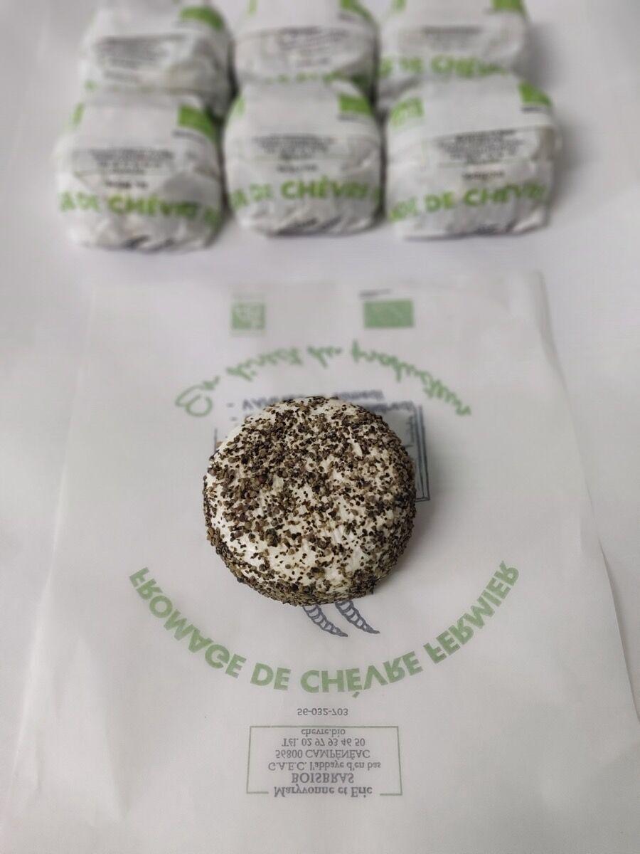 Fromage frais au poivre